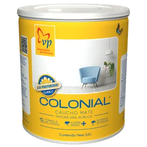 Pintura Caucho Mate VP Colonial Galón Tipo C